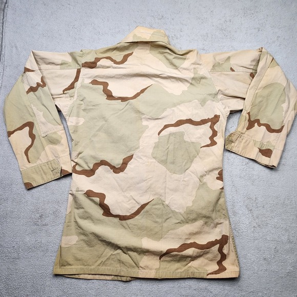 US Military Coat Medium X-Long Desert Camouflage Pattern Combat Jacket - Picture 3 of 15